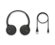 SONY WHCH500B Czarne - 507051 - zdjęcie 4